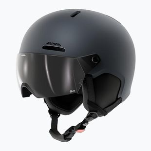 Casco da sci Alpina Arber 2 Visor Q-Lite midnight grey