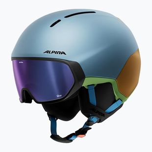 Casco da sci Alpina Vizzard Q-Lite harlekin
