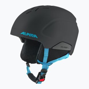 Casco da sci per bambini Alpina Pizi black blue matt