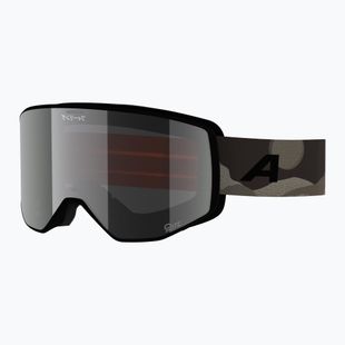 Maschera da sci Alpina Venet Q-Lite coj black/brown matt