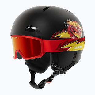 Casco da sci per bambini Alpina Zupo 2 Disney Set Jr cars