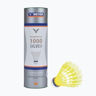 Navette da badminton VICTOR Nylonshuttle 1000 giallo veloce