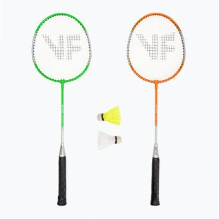 VICFUN Set da badminton per hobby Tipo B verde/arancio