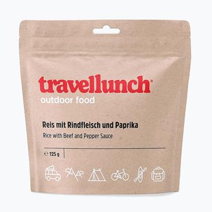 Cibo liofilizzato travellunch Manzo piccante con riso 125 g