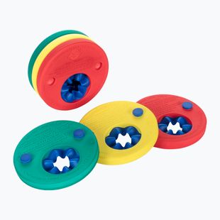 Guanti da nuoto multicolore Fashy Dolphin Swim Disc