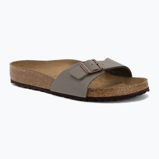 Infradito da donna BIRKENSTOCK Madrid Birkibuc Regular stone