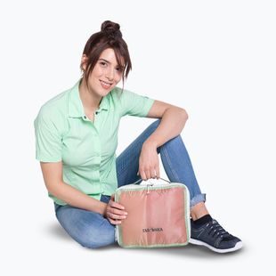 Organizzatore da viaggio Tatonka SQZY Compression Pouch 10 l lighter green