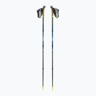 LEKI Traveller FX.One Carbon bastoncini da nordic walking blu navy e argento 65325821110
