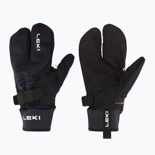 Guanti da sci LEKI CC Thermo Shark Lobster (2+2) nero