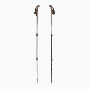 Bastoncini da trekking LEKI Khumbu black/pale clay light/pale clay dark
