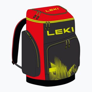 Zaino da sci LEKI Skiboot Bag WCR 85 l bright red/black/neon yellow