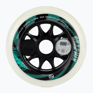 Powerslide Graphix Ruota sinistra 110 mm/85A bianco
