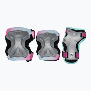 Powerslide Kids Pro Set grigio/rosa