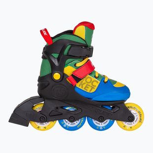 Pattini a rotelle per bambini Powerslide Rocket Jr motley