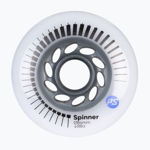 Ruote per pattini in linea Powerslide Spinner 84 mm/88A 4 pcs. white