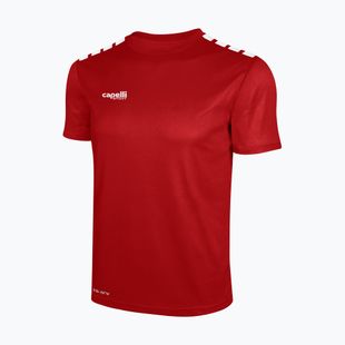 Maglia da calcio da uomo Cappelli Cs One Adult Jersey SS rosso/bianco