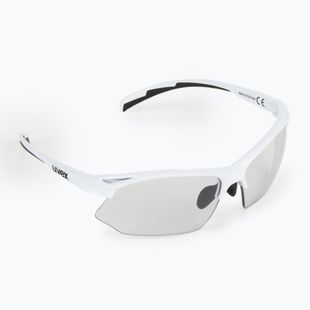 Occhiali da sole UVEX Sportstyle 802 V bianco/fumo variegato