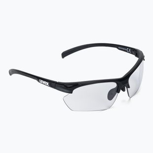 Occhiali da sole UVEX Sportstyle 802 V Small nero opaco/fumo variegato