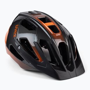 Casco da bicicletta UVEX Quatro titan arancione