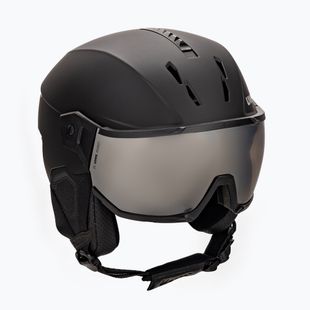 Casco da sci UVEX Instinct Visor nero/opaco