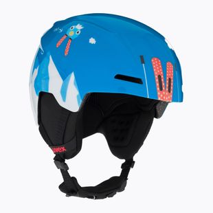 Casco da sci per bambini UVEX Viti orso blu