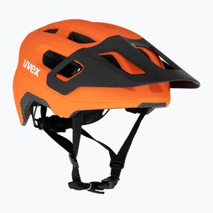 Casco da bici per bambini UVEX React MIPS Jr papaya matt