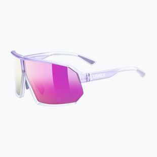 Occhiali da sole UVEX Sportstyle 237 viola sfumato/viola specchiata