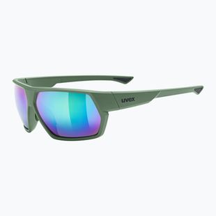 Occhiali da sole UVEX Sportstyle 238 opaco muschio/verde specchio