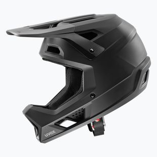 UVEX casco da bici Ravage nero/rhino opaco