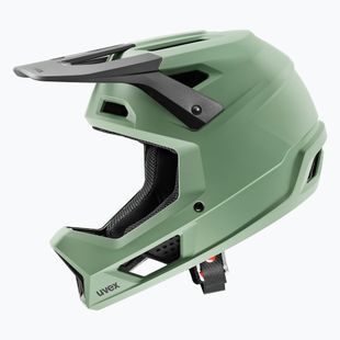 UVEX casco da bici Ravage verde muschio/nero opaco