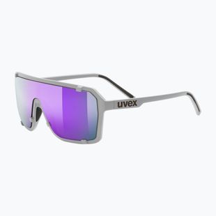 Occhiali da sole UVEX Esntl Epic grigio opaco/viola specchiata
