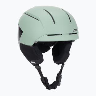 Casco da sci UVEX Levitate MIPS verde ossido/nero opaco