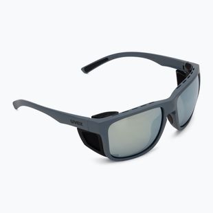 Occhiali da sole UVEX Sportstyle 312 blu pietra opaco/argento specchiato
