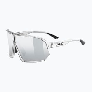 UVEX Sportstyle 237 occhiali da sole trasparenti/argento specchiato