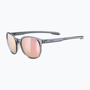 Occhiali da sole UVEX LGL 54 fumo/rosa