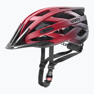 Casco da bicicletta UVEX I-vo CC rosso / nero opaco
