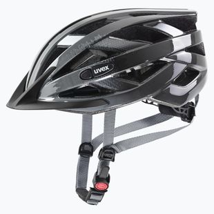 Casco da bicicletta UVEX Air Wing grigio / nero