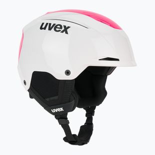 Casco da sci UVEX Resolution SL white/pink