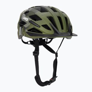 Casco da bici per bambini UVEX Air Wing 2 CC dark olive/black matt