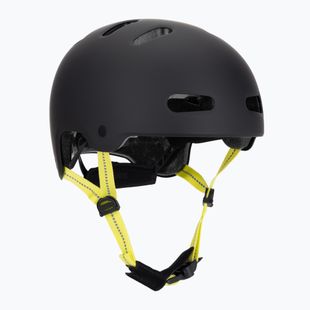 Casco per bambini UVEX Kid 4 Style bam black/lime matt