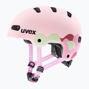 Casco per bambini UVEX Kid 4 Style strawberry/matcha matt