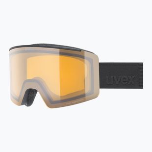 Maschera da sci UVEX Ignite LG S2 black Mmatt/yellow