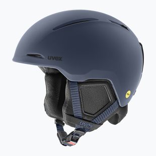 Casco da sci UVEX Monte LT MIPS dusk blue matt