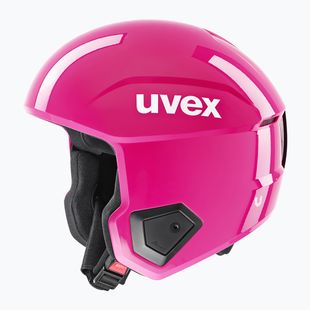 Casco da sci per bambini UVEX Race Up pink