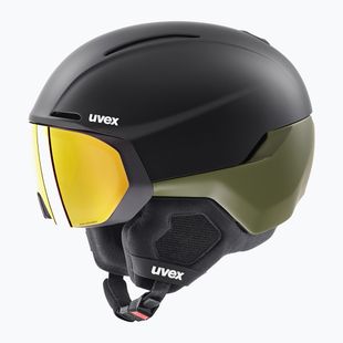 Casco da sci UVEX Horizon CV black/khaki matt