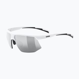 Occhiali da sole UVEX Aerios Small V white matt/smoke