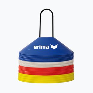 ERIMA Coni marcatori 40 coni da allenamento rosso/blu/giallo/bianco