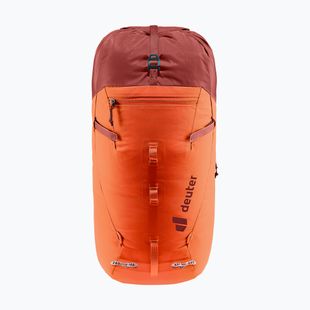 Zaino da arrampicata da donna deuter Guide 22 l SL papaya-redwood