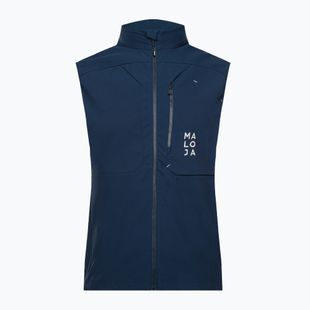 Maloja uomo senza maniche DompfaffM mezzanotte