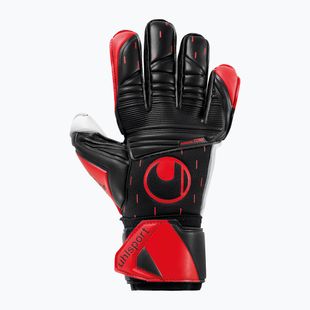 Guanti da portiere per bambini uhlsport Classic Absolutgrip nero/rosso/bianco